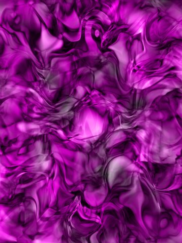Heart of violet light